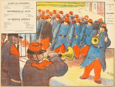 Down with Progress!; Miss Julie; The Brésile Household by Henri-Gabriel Ibels