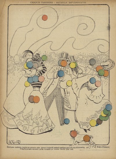 Illustration for Le Rire by Henri Avelot