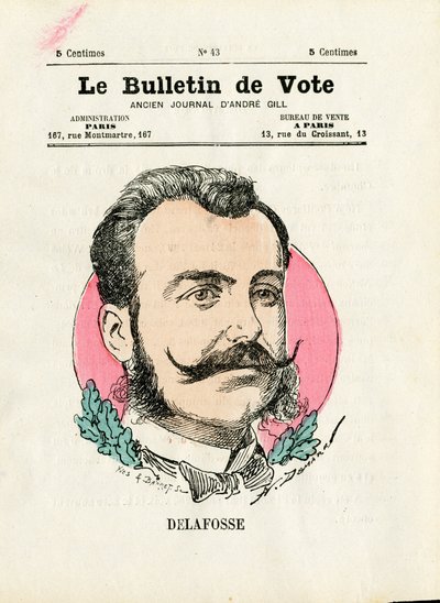 Ballot 2nd Series, Satirical in Colors: Delafosse by Henri Demare