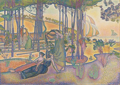 The Evening Air by Henri-Edmond Cross