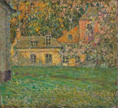 Flowering Trees by Henri Eugene Augustin Le Sidaner