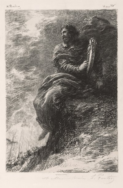 Harold in the Mountains by Henri Fantin-Latour