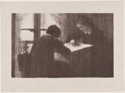 Interior (The Embroiderers) by Henri Fantin-Latour