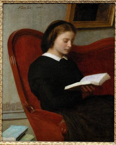 The Reader by Henri Fantin-Latour