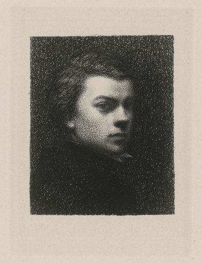 Self-Portrait at the Age of 17 by Henri Fantin-Latour