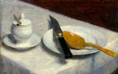 Still Life with Mustard Pot by Henri Fantin-Latour