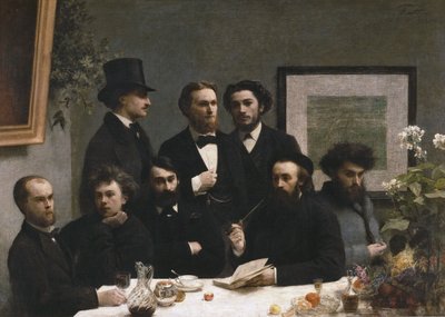 A Corner of the Table by Henri Fantin Latour