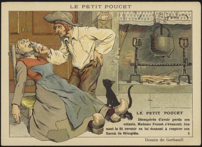 Advertisement for Ricqles Peppermint Cure by Henri Gerbault