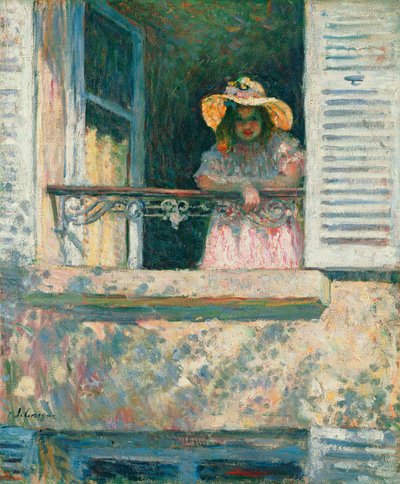 Girl at the Window by Henri Lebasque
