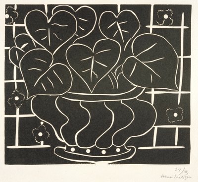 Bowl of Begonias I by Henri Matisse