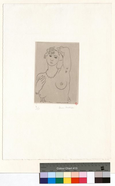 Bust of a Woman with Necklace and Bracelet by Henri Matisse