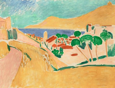 Collioure in August, c.1911 by Henri Matisse