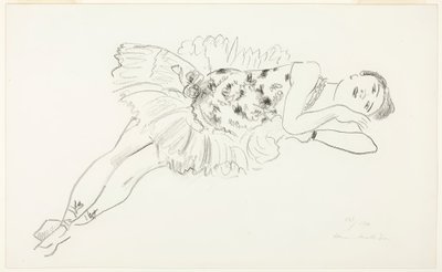 Dancer Reclining, from Ten Dancers by Henri Matisse