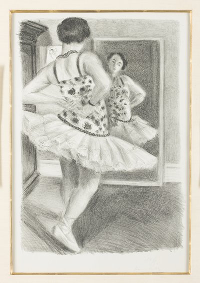 Dancer Reflected in the Mirror by Henri Matisse