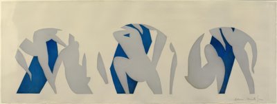 The Dance, Gray, Blue, White by Henri Matisse