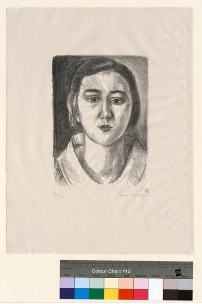 Young Girl with Organdy Collar by Henri Matisse
