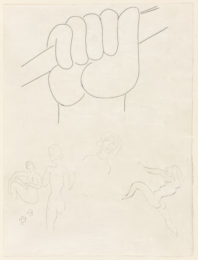 The Curse, plate two from Poems of Mallarmé by Henri Matisse