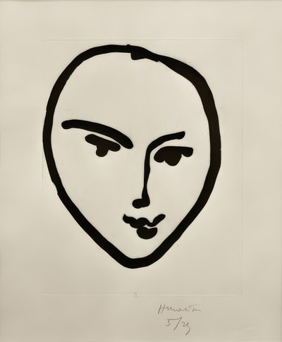 Nadia. Smiling Mask by Henri Matisse
