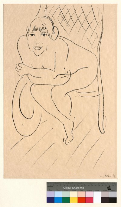 Nude on a Rocking Chair by Henri Matisse