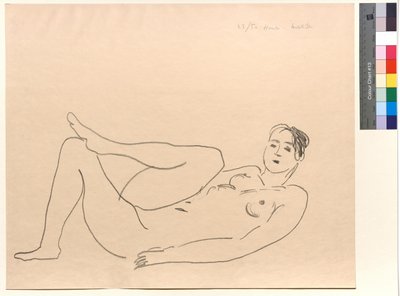 Reclining Nude, Bent Leg: Study of Legs by Henri Matisse
