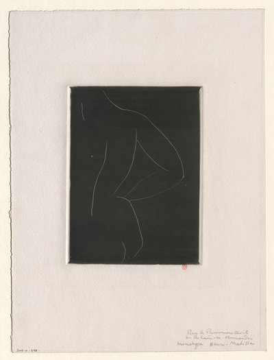 Nude from the Back by Henri Matisse