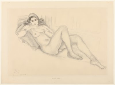 Nude with Turban by Henri Matisse