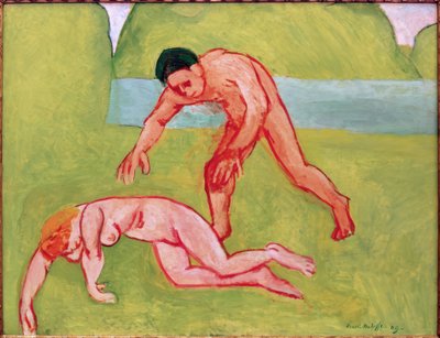 Nymph and Satyr by Henri Matisse