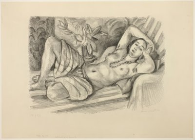 Odalisque with Magnolia by Henri Matisse