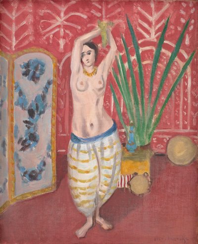 Odalisque with a Screen by Henri Matisse