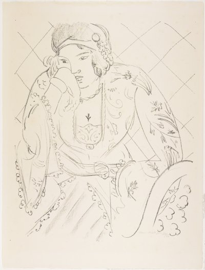 Oriental with Trefoil Cross by Henri Matisse