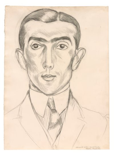 Portrait of Léonide Massine by Henri Matisse
