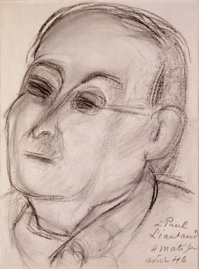 Portrait of Paul Leautaud by Henri Matisse