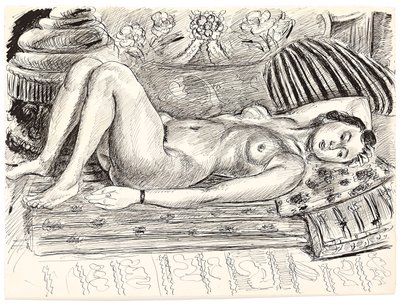 Reclining Nude on a Brasero, c.1926-1927 by Henri Matisse