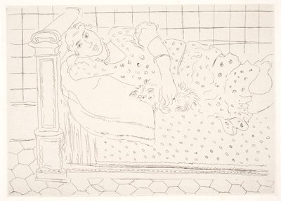 Rest, Figure with Gika by Henri Matisse