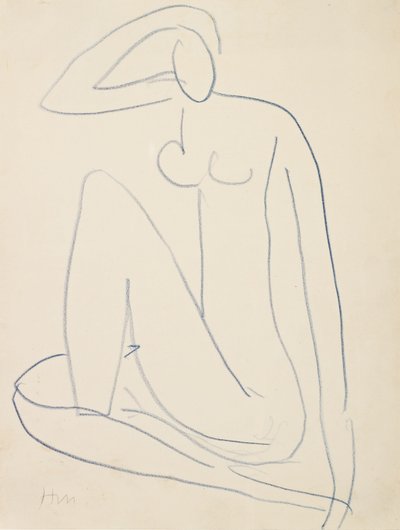 Seated Female Figure by Henri Matisse
