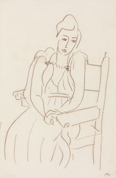 Seated Woman by Henri Matisse