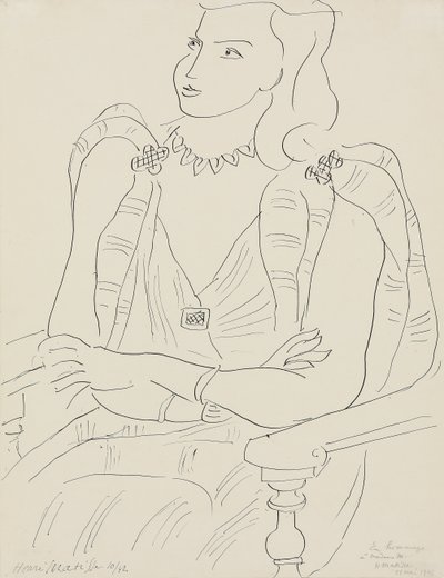 Seated Woman by Henri Matisse