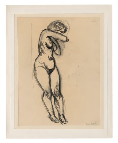 Standing Female Nude, Twisting toward Her Back by Henri Matisse