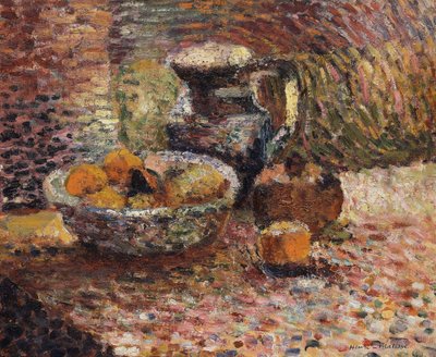 Still-life with Pitcher and Fruits by Henri Matisse
