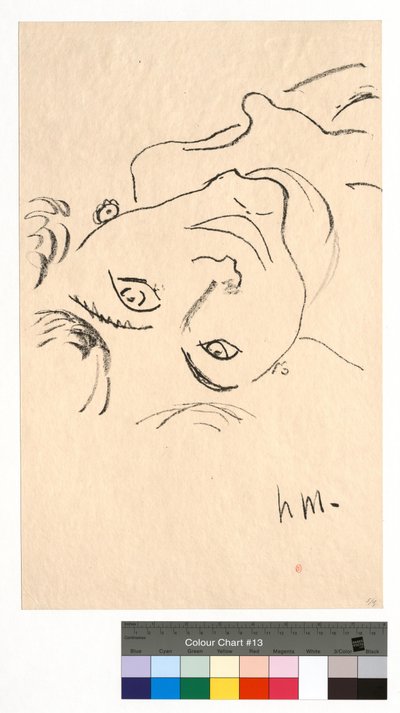 Upside Down Head by Henri Matisse
