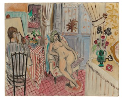 The Artist and his Model by Henri Matisse