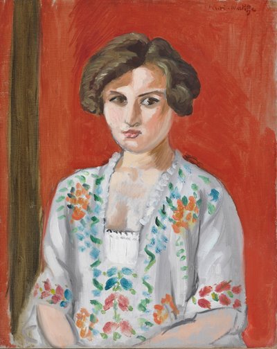 The Bulgarian Blouse, c.1920 by Henri Matisse