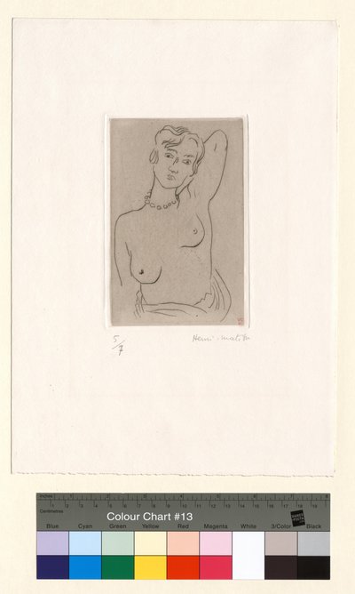 Torso, Left Arm Behind the Head by Henri Matisse