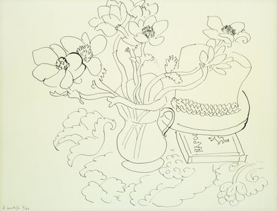 Vase of Anemones by Henri Matisse