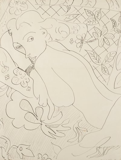 Woman Lying by Henri Matisse