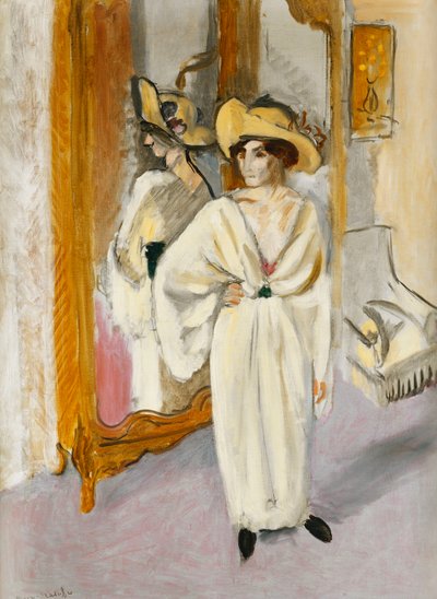 Woman in White, c.1918-19 by Henri Matisse