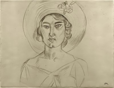 Woman with Hat by Henri Matisse