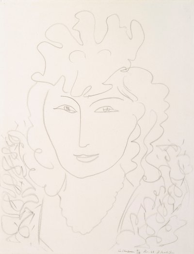 Woman with Hat by Henri Matisse