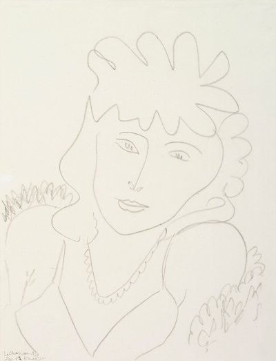Woman with Hat by Henri Matisse