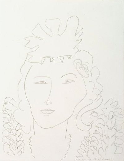 Woman with Hat by Henri Matisse